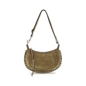Isabel Marant Beige Calf Leather Bos Taurus Shoulder Women's Bag